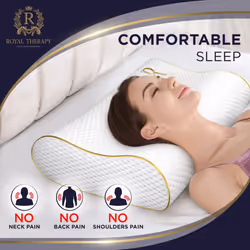 Memory Foam Pillow  Cervical Pillow  4-Layer Queen  Contour Pillow  Side Sleeper Pillow  Orthopedic Pillow  Neck Support Pillow  Pillow for