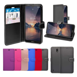 For Nokia 1.3 Rose Gold Wallet Flip PU Leather Pouch Case Cover
