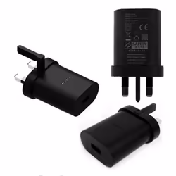 Genuine Nokia Black Fast Mains Charger AD-18WX Plug Head and USB-C Cable CA-232 - Adapter Only