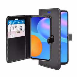 For Huawei P Smart 2021 Case Wallet Flip PU Leather Kickstand Card Holder Cover