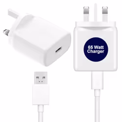 Official Oppo SuperVooc 65W Adapter UK Charger VCA7GAYH Plug Head USB C Cable