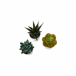 IKEA 203.953.31 FEJKA Mini Artificial Succulent Desk Plants in Pots 6 Centimetres (3 Pack)