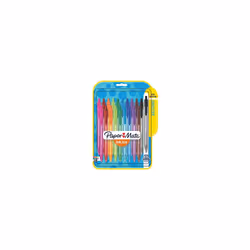 Paper Mate InkJoy 100RT Retractable Ballpoint Pens Medium Point Assorted 20 Pack 1951396 - Pack of 2