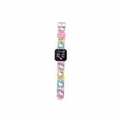 Hello Kitty 874377 Pastel Rainbow LED Wrist Watch