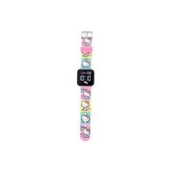 Hello Kitty 874377 Pastel Rainbow LED Wrist Watch