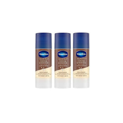 Unilever Vaseline Cocoa Shimmer Jelly Stick GLOW UP Body Luminizer For Dewy Radiant Skin 1.4 oz - 3 Count