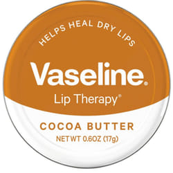 Vaseline Lip Therapy Lip Balm Tin Cocoa Butter 06 oz