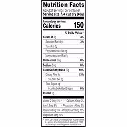 Quaker Steel Cut Oats - 30 Oz