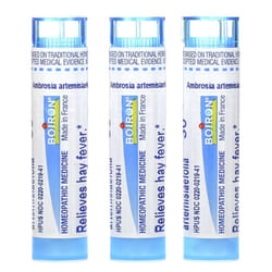 Boiron, Ambrosia, Allergy Relief, Meltaway Pellets, 3 Tubes, 80 Pellets Each