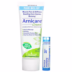 Boiron, Arnicare Cream, Pain Relief, Value Pack, 2.5 oz (70 g) and Approx. 80 Pellets