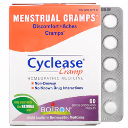 Boiron, Cyclease Cramp, Menstrual Cramps, 60 Quick-Dissolving Tablets