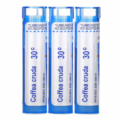 Boiron, Coffea, Sleep Aid, Meltaway Pellets, 30 C, 3 Tubes, 80 Pellets Each