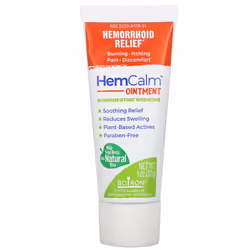 Boiron, HemCalm Ointment, Hemorrhoid Relief, 1 oz (30 g)