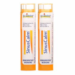 Boiron, SinusCalm, Sinus Relief, 2 Tubes, Approx. 80 Quick-Dissolving Pallets Per Tube