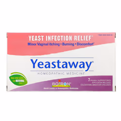 Boiron, Yeastaway, Yeast Infection Relief, 7 Vaginal Suppositories