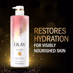 Olay Cleansing & Moisturizing Womens Body Wash with Vitamin B3 and Hyaluronic Acid 20 fl oz