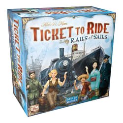 Ticket to Ride Rails & Sails Board Game  Train Route-Building Strategy Game  Fun Family Game for Kids and Adults  Ages 10+  2-5 Players  Average Playt