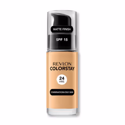 Revlon ColorStay, Pump bottle, liquid, Combination skin, Oily skin, Light, Beige, Rich Maple