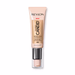 Revlon PhotoReady Candid Natural Finish Anti-Pollution Foundation, Natural Ochre, Natural, Medium, Use the pump to dispense t ...