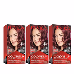 Revlon Permanent Hair Color Permanent Hair Dye Colorsilk with 100% Gray Coverage Ammonia-Free Keratin and Amino Acids 48 ...