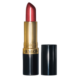 Revlon Lipstick  Super Lustrous Lipstick  Creamy Formula For Soft  Fuller-Looking Lips  Moisturized Feel  Ruby Attitude  0.15 oz