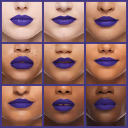 REVLON Super Lustrous The Luscious Mattes Lipstick  018 Rhythm & Blues  0.15 oz