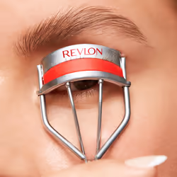 REVLON Triple-Stepped Lash Curler Stainless steel/red