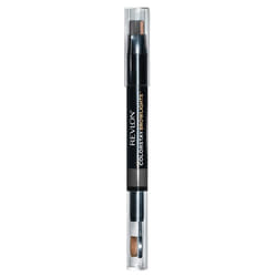 Revlon Colorstay Browlights Pencil  Eyebrow Pencil & Brow Highlighter  0.55 Lb  Soft Black