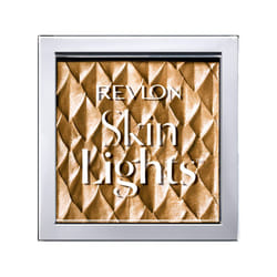 Revlon Skinlights Prismatic Powder Highlighter  Lightweight  Super-Smooth Buildable Shimmer  Gilded Dawn (203)  0.28 Oz