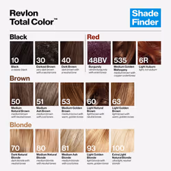 Revlon Total Color Permanent Hair Color  Clean and Vegan  100% Gray Coverage Hair Dye  50 Medium Natural Brown  3.5 oz