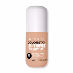 Revlon ColorStay Light Cover Natural Beige 220 30 ml, Dropper bottle, liquid, Hydrating, Smoothing, Brightening, Beige, Natur ...
