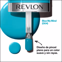 REVLON Ultra HD Snap Nail Polish  Glossy Nail Color  100% Vegan Formula  No Base And Top Coat Needed  004 Blue My Mind  0.27 fl. Oz.