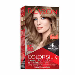 Revlon Colorsilk Beautiful Color Permanent Hair Color Long-Lasting High-Definition Color Shine & Silky Softness with 100% G ...