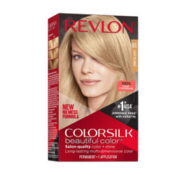 Revlon Colorsilk Beautiful Color Permanent Hair Color  Long-Lasting High-Definition Color  Shine & Silky Softness with 100% Gray Coverage  Ammonia Fre