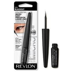 REVLON ColorStay Micro Easy Precision Liquid Liner  301 Blackout (Pack of 1)