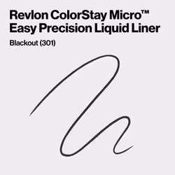 REVLON ColorStay Micro Easy Precision Liquid Liner  301 Blackout (Pack