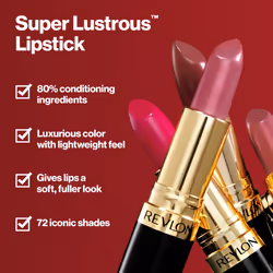 Revlon Super Lustrous Lipstick 808 Dirty Shirley - Additional view 6