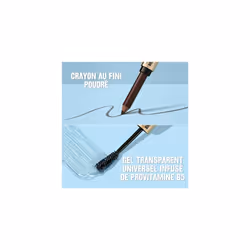 ColorStay Brow Fantasy Pencil & Gel, Dark Brown
