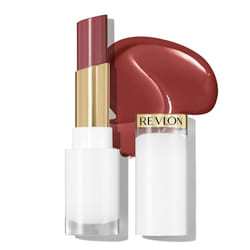 REVLON Super Lustrous Glass Shine Balm Hydrating Tinted Lip Balm Sheer Glossy Shiny Finish 008 Rum Raisin 011 oz