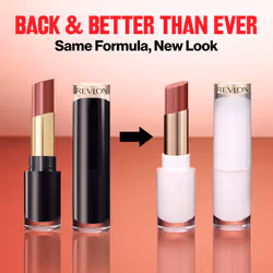 REVLON Super Lustrous Glass Shine Balm  Hydrating Tinted Lipstick  Sheer  Glossy Shiny Finish  009 Cherry Luster  0.11 oz