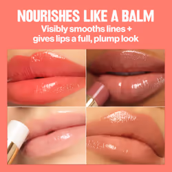 REVLON Super Lustrous Glass Shine Balm  Hydrating Tinted Lipstick  Sheer  Glossy Shiny Finish  009 Cherry Luster  0.11 oz