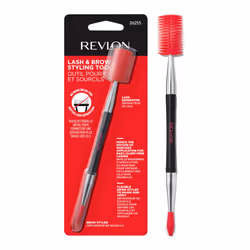 Revlon Lash & Brow Styling Tool  Dual Ended Eyelash Separator & Eyebrow Brush Spoolie  Works with Mascara & Brow Makeup  1 co ...