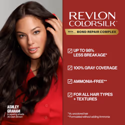 Revlon ColorSilk with Bond Repair Complex  Black Permanent Hair Color  100% Gray Coverage  Ammonia Free Hair Dye  Vegan Keratin  10 Black (Pack of 3)