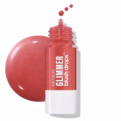 Revlon Glimmer Blush Drops Liquid Blush for Cheeks Liquid to Velvety Powder Finish Glowy High Pigment 103 Field of Roses 032 ...