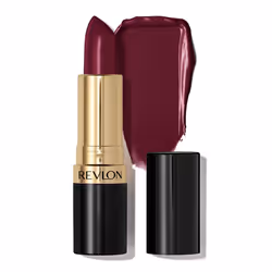 REVLON Lipstick Super Lustrous Lipstick Creamy Formula For Soft Fuller-Looking Lips Moisturized Feel in Berries Black Ch ...
