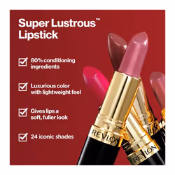 Revlon Super Lustrous Creme Lipstick  Kiss Me Coral 750  0.15 Ounce