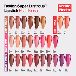Revlon Lipstick  Super Lustrous Lipstick  Creamy Formula For Soft  Fuller-Looking Lips  Moisturized Feel in Nudes & Browns  Pink Pearl (030) 0.15 oz