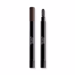 Revlon ColorStay Brow Mousse, Eyebrow mascara, Dark Brown, Gently twist the base of the pen to move the formula into the brow ...