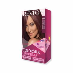 Revlon Colorsilk Luminista 145, Brown, Burgundy Brown, Ammonia