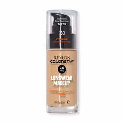 Revlon ColorStay Longwear Makeup for Combination/Oily Skin SPF15 180 Sand Beige 30 ml, Pump bottle, liquid, Combination skin, ...